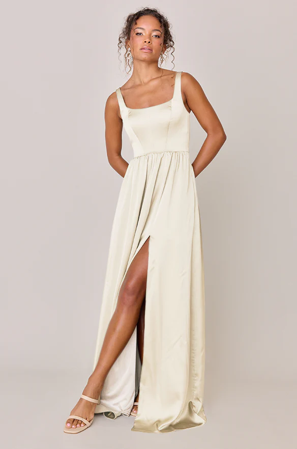 Whitney Satin Dress | Made To Order - Image 108