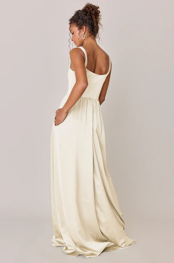 Whitney Satin Dress | Made To Order - Image 109