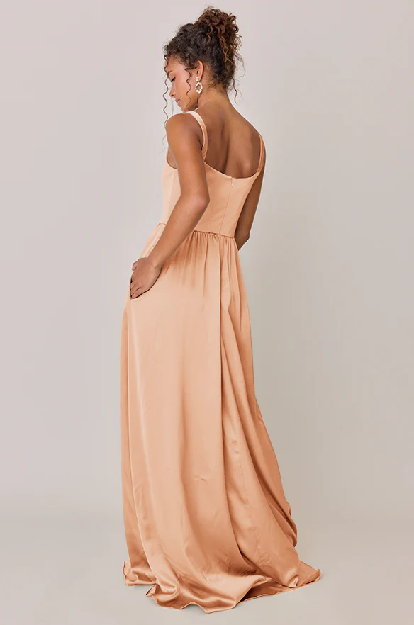 Whitney Satin Dress | Made To Order - Image 113