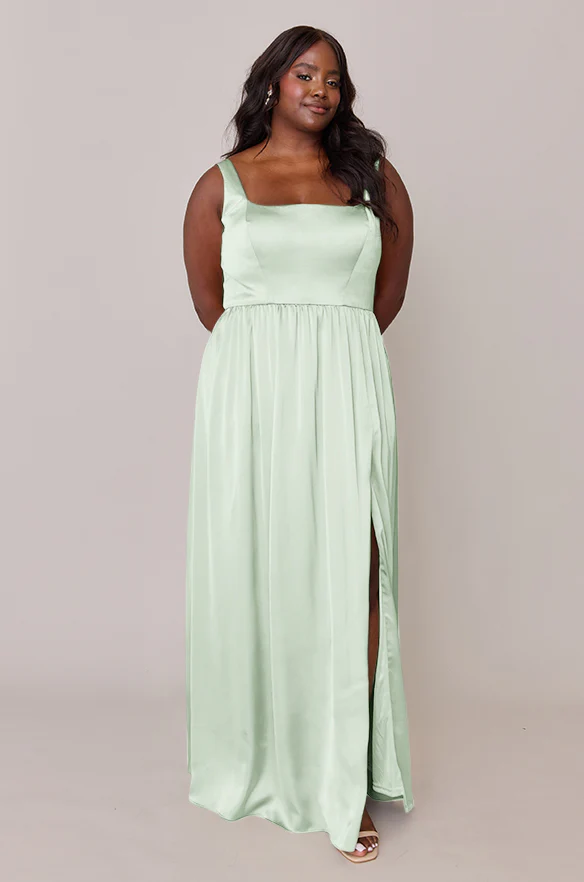 Whitney Satin Dress | Made To Order - Image 118