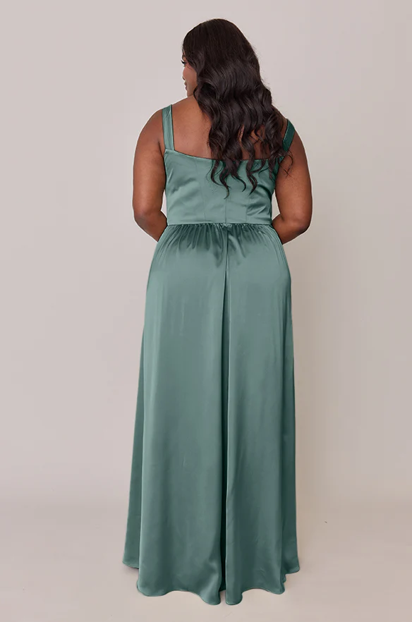 Whitney Satin Dress | Made To Order - Image 135