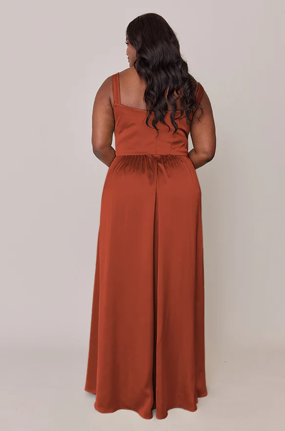 Whitney Satin Dress | Made To Order - Image 143