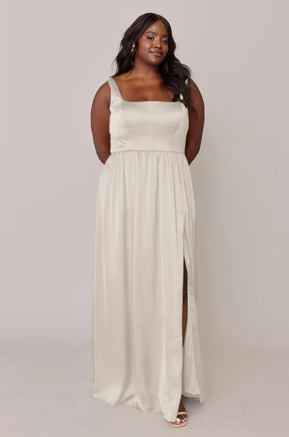 Whitney Satin Dress | Made To Order - Image 158
