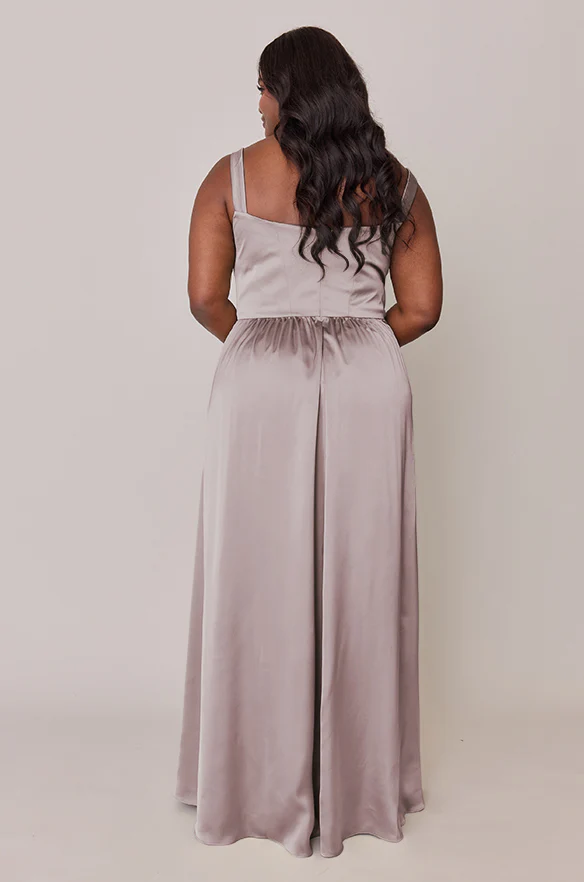 Whitney Satin Dress | Made To Order - Image 166