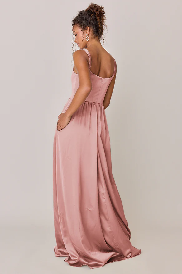 Whitney Satin Dress | Made To Order - Image 17
