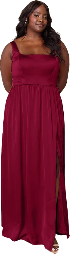 Whitney Satin Dress | Made To Order - Image 188