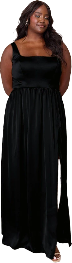 Whitney Satin Dress | Made To Order - Image 189