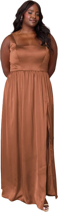 Whitney Satin Dress | Made To Order - Image 195