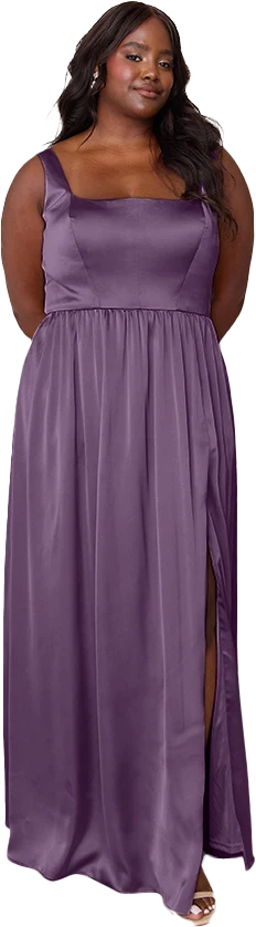 Whitney Satin Dress | Made To Order - Image 198