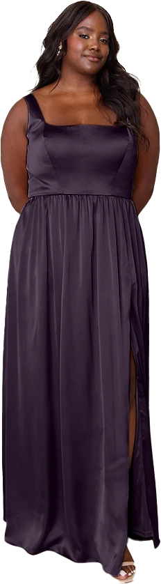 Whitney Satin Dress | Made To Order - Image 199