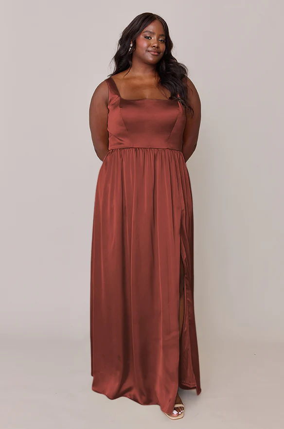 Whitney Satin Dress | Made To Order - Image 20