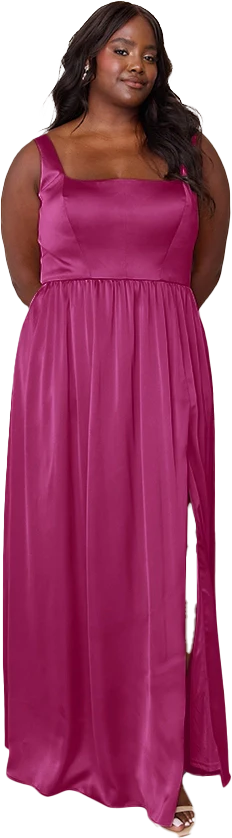 Whitney Satin Dress | Made To Order - Image 203