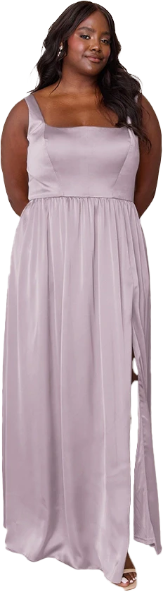 Whitney Satin Dress | Made To Order - Image 211