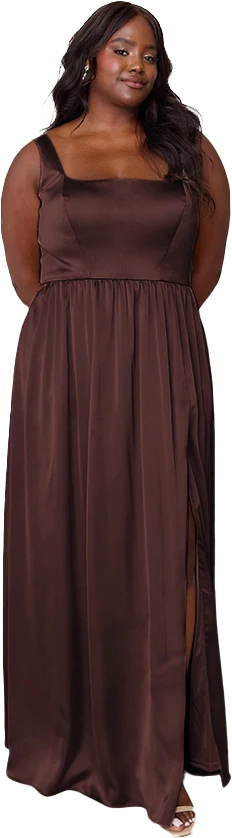 Whitney Satin Dress | Made To Order - Image 212
