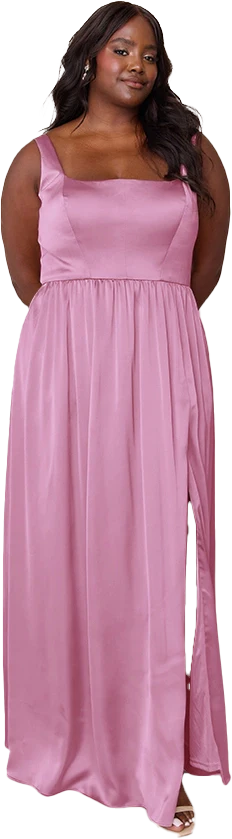 Whitney Satin Dress | Made To Order - Image 214