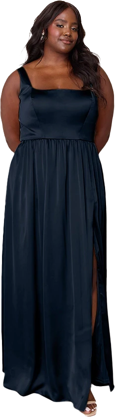 Whitney Satin Dress | Made To Order - Image 216