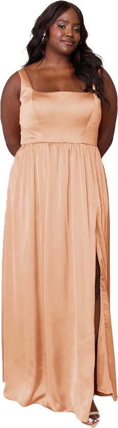 Whitney Satin Dress | Made To Order - Image 217
