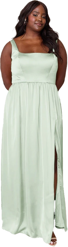 Whitney Satin Dress | Made To Order - Image 219