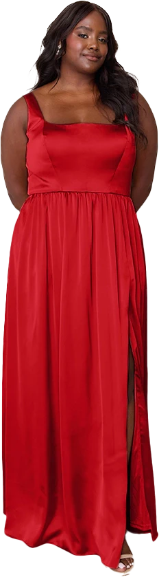 Whitney Satin Dress | Made To Order - Image 220