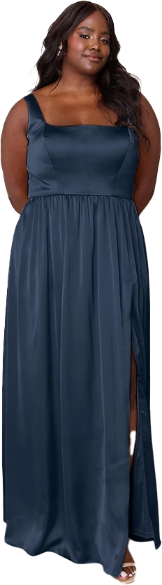 Whitney Satin Dress | Made To Order - Image 221