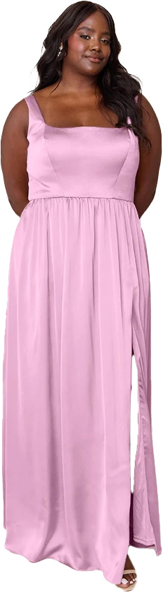 Whitney Satin Dress | Made To Order - Image 222