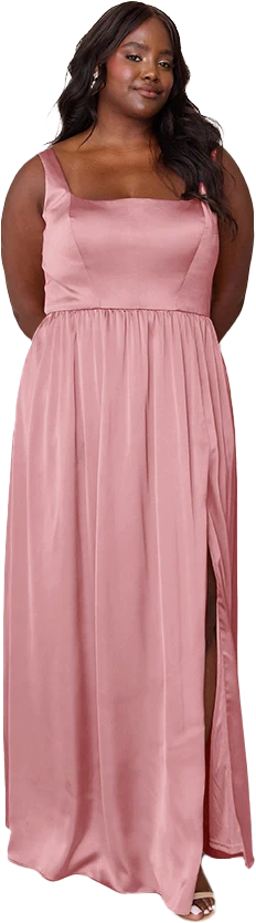 Whitney Satin Dress | Made To Order - Image 224
