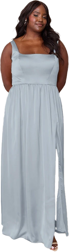 Whitney Satin Dress | Made To Order - Image 228