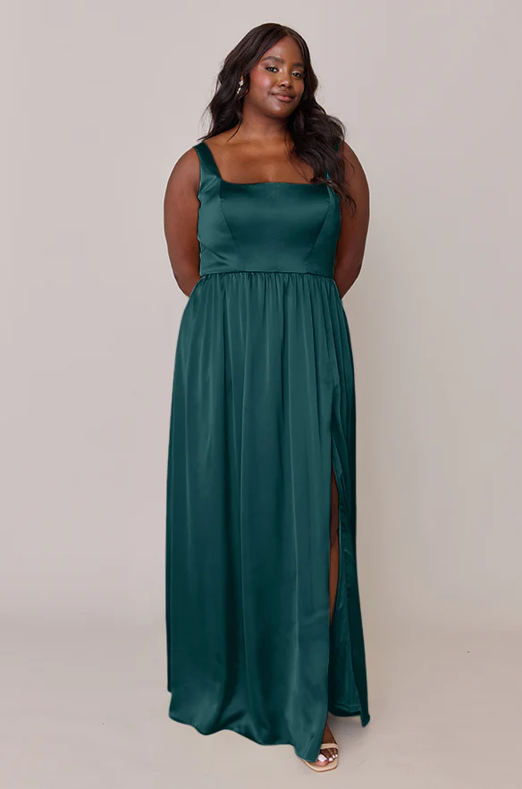 Whitney Satin Dress | Made To Order - Image 24