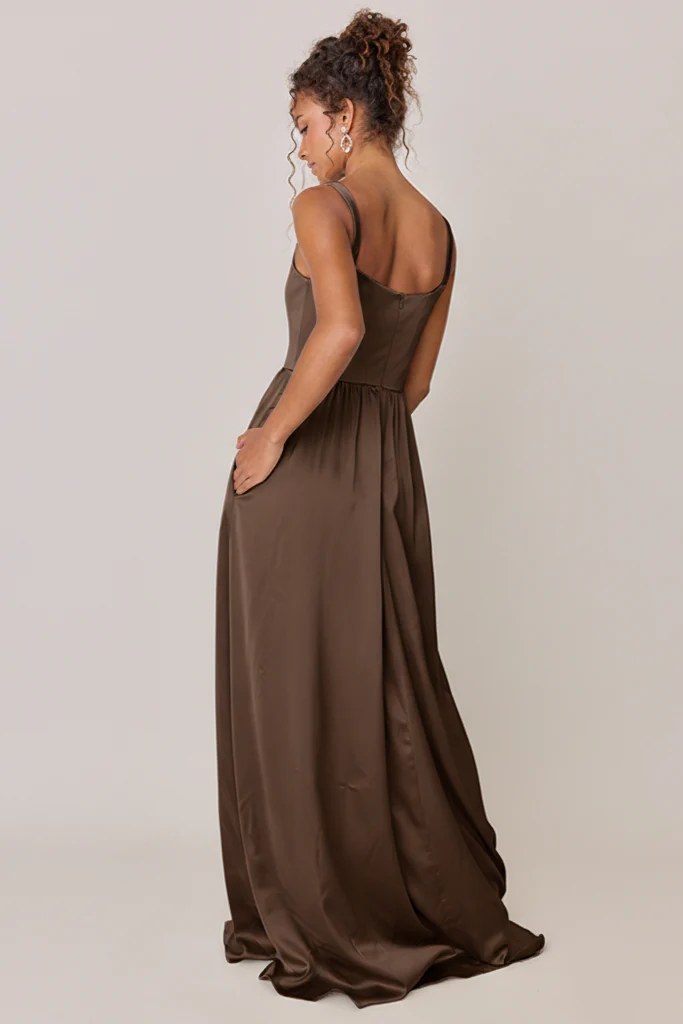 Whitney Satin Dress | Made To Order - Image 244