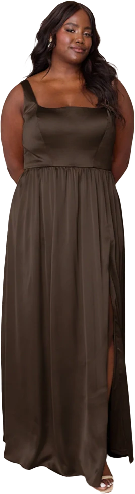 Whitney Satin Dress | Made To Order - Image 249