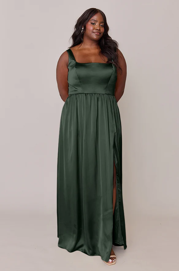 Whitney Satin Dress | Made To Order - Image 31