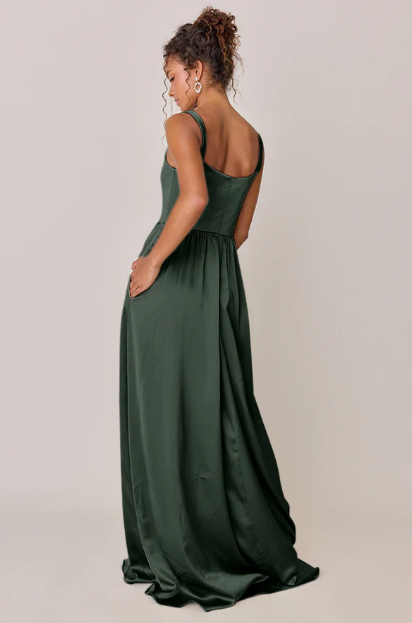 Whitney Satin Dress | Made To Order - Image 34