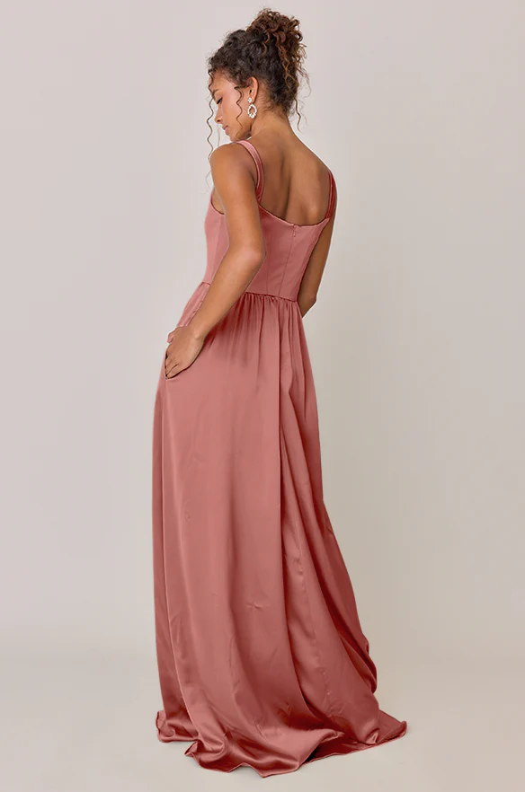 Whitney Satin Dress | Made To Order - Image 38