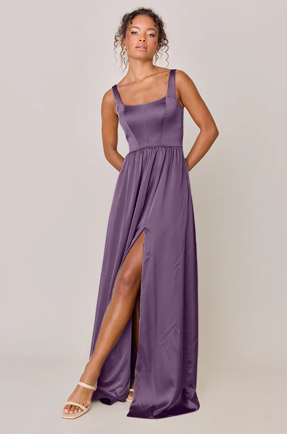 Whitney Satin Dress | Made To Order - Image 41