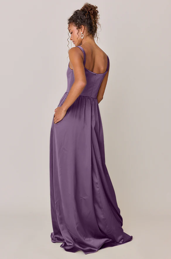 Whitney Satin Dress | Made To Order - Image 42