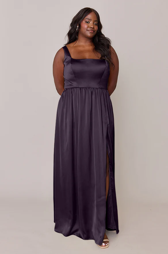 Whitney Satin Dress | Made To Order - Image 43
