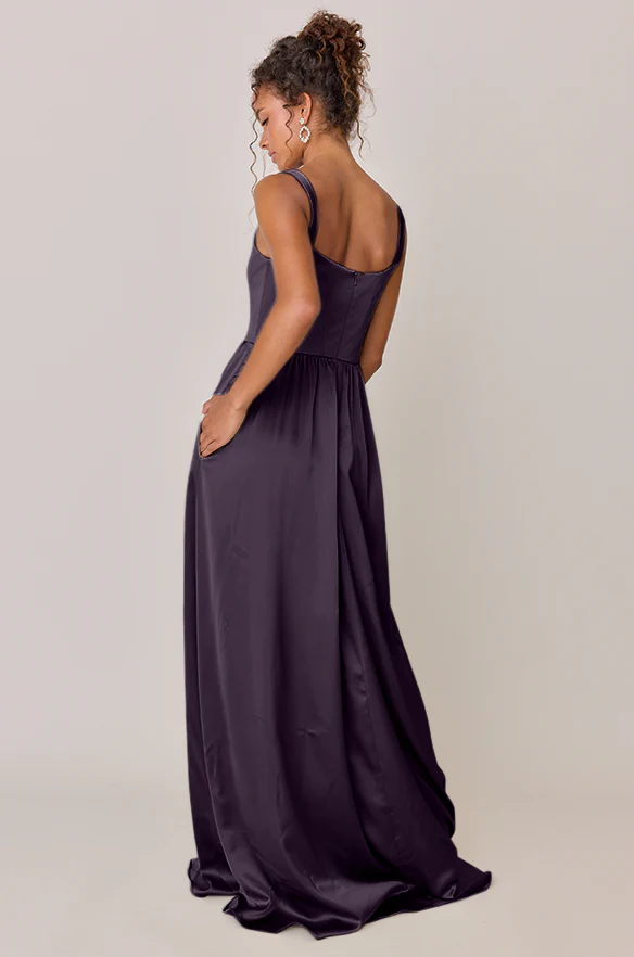 Whitney Satin Dress | Made To Order - Image 46
