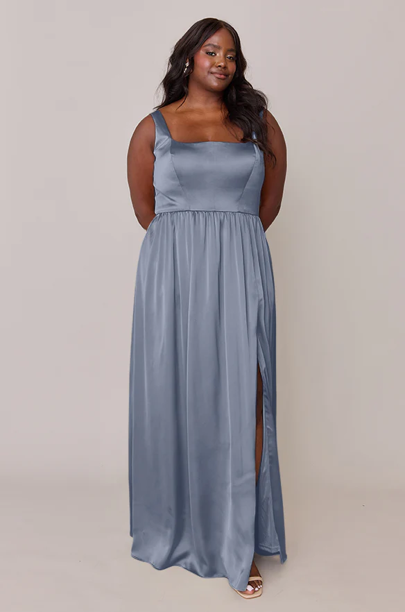 Whitney Satin Dress | Made To Order - Image 52