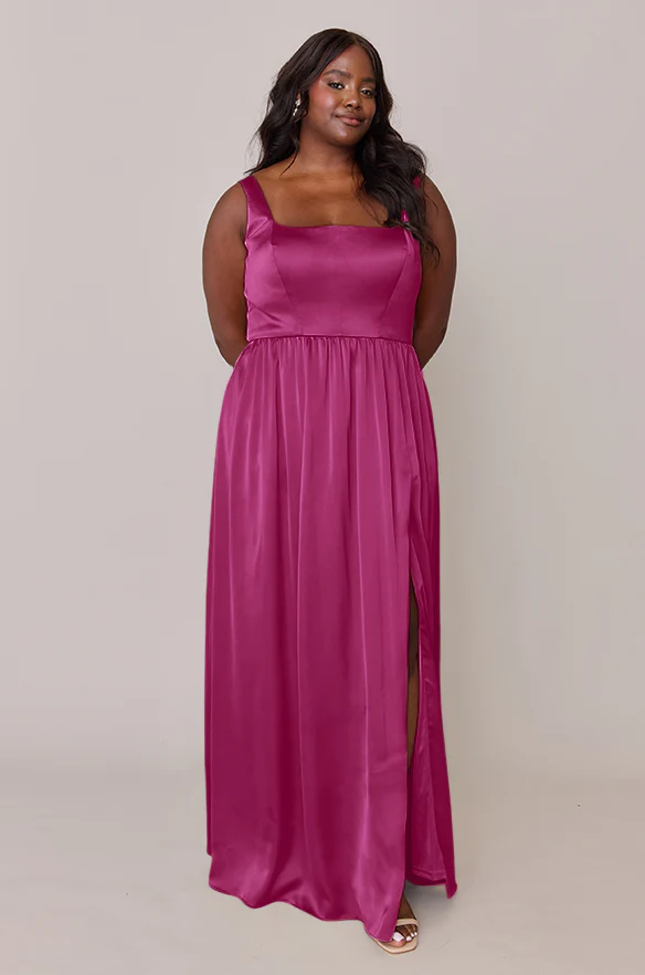 Whitney Satin Dress | Made To Order - Image 55