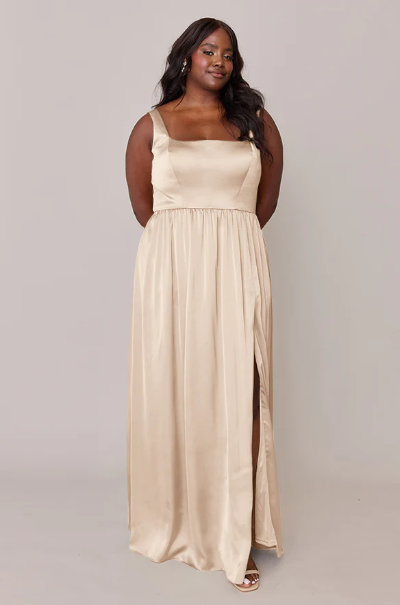 Whitney Satin Dress | Made To Order - Image 58