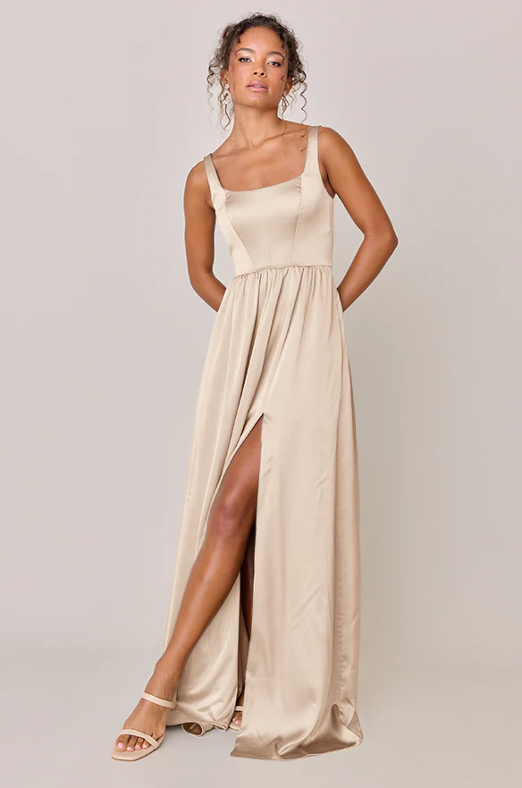 Whitney Satin Dress | Made To Order - Image 61
