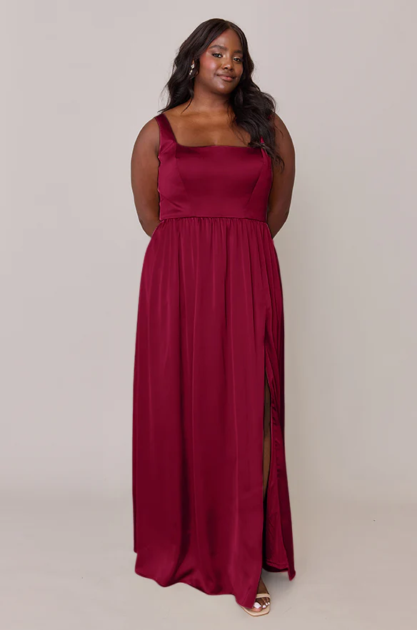 Whitney Satin Dress | Made To Order - Image 8