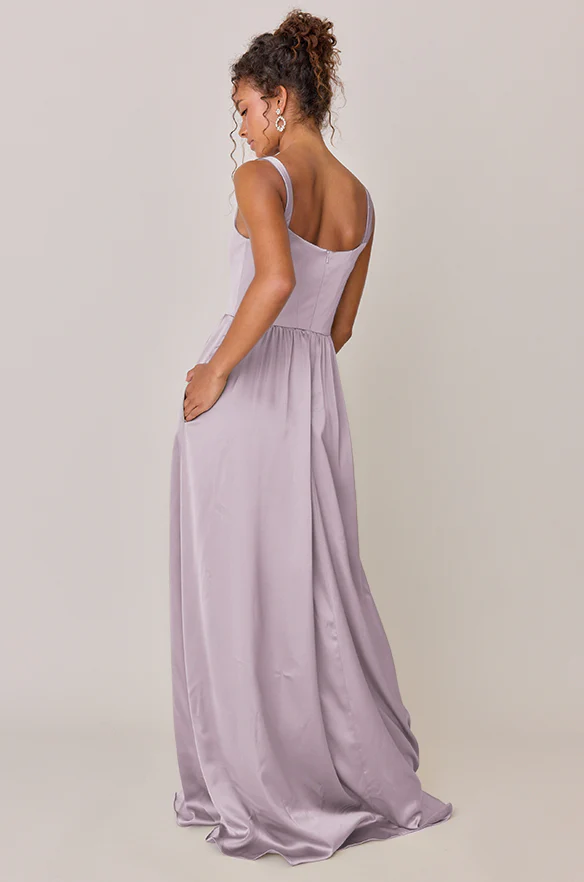 Whitney Satin Dress | Made To Order - Image 85