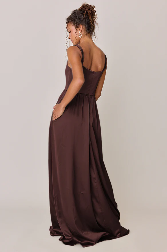 Whitney Satin Dress | Made To Order - Image 89