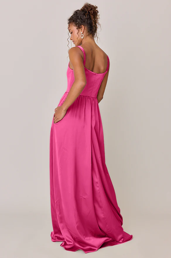 Whitney Satin Dress | Made To Order - Image 93