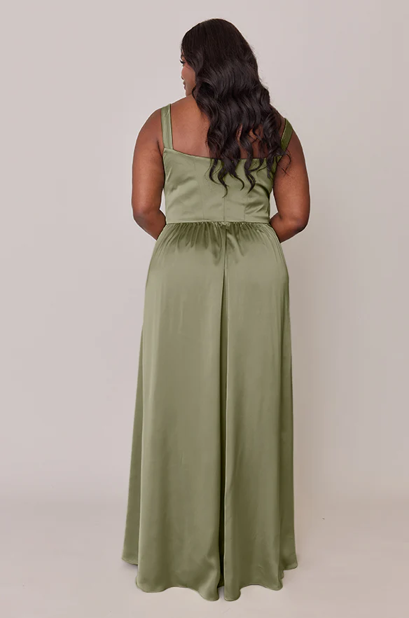 Whitney Satin Dress | Made To Order - Image 99