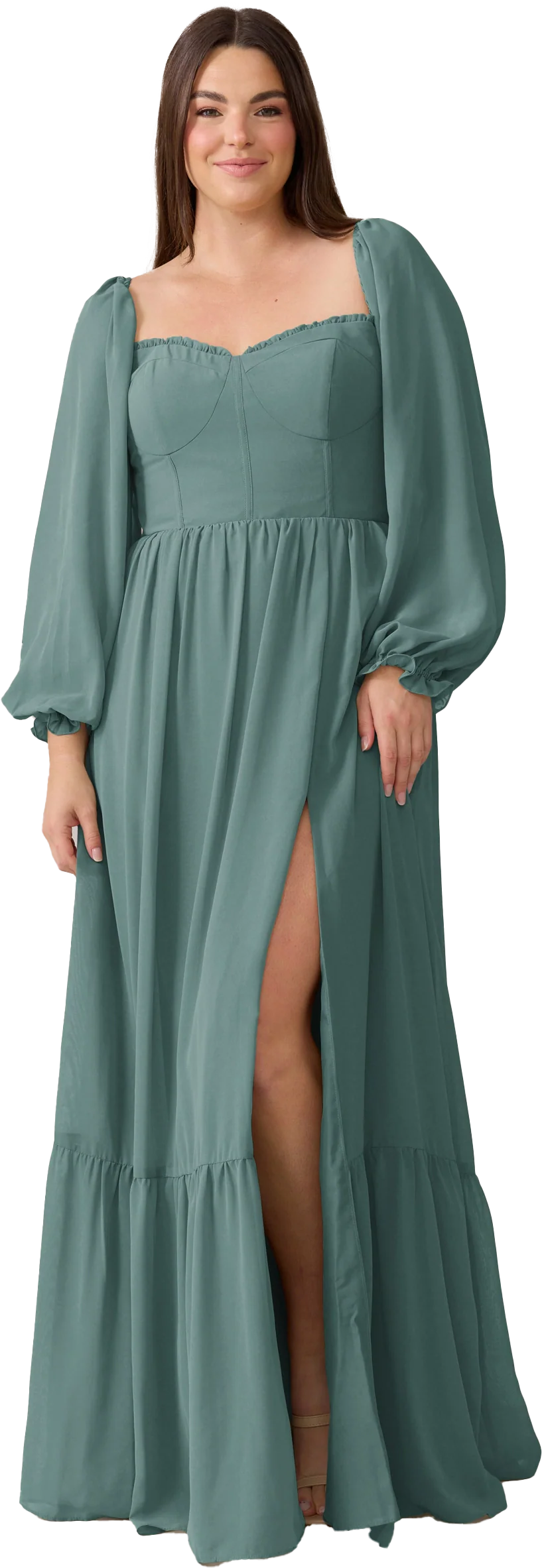 Willa Chiffon Dress | Made To Order - Image 131