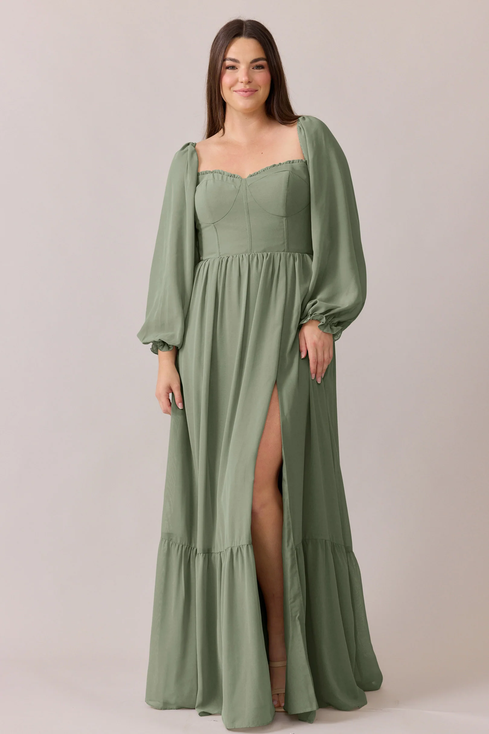 Willa Chiffon Dress | Made To Order - Image 48