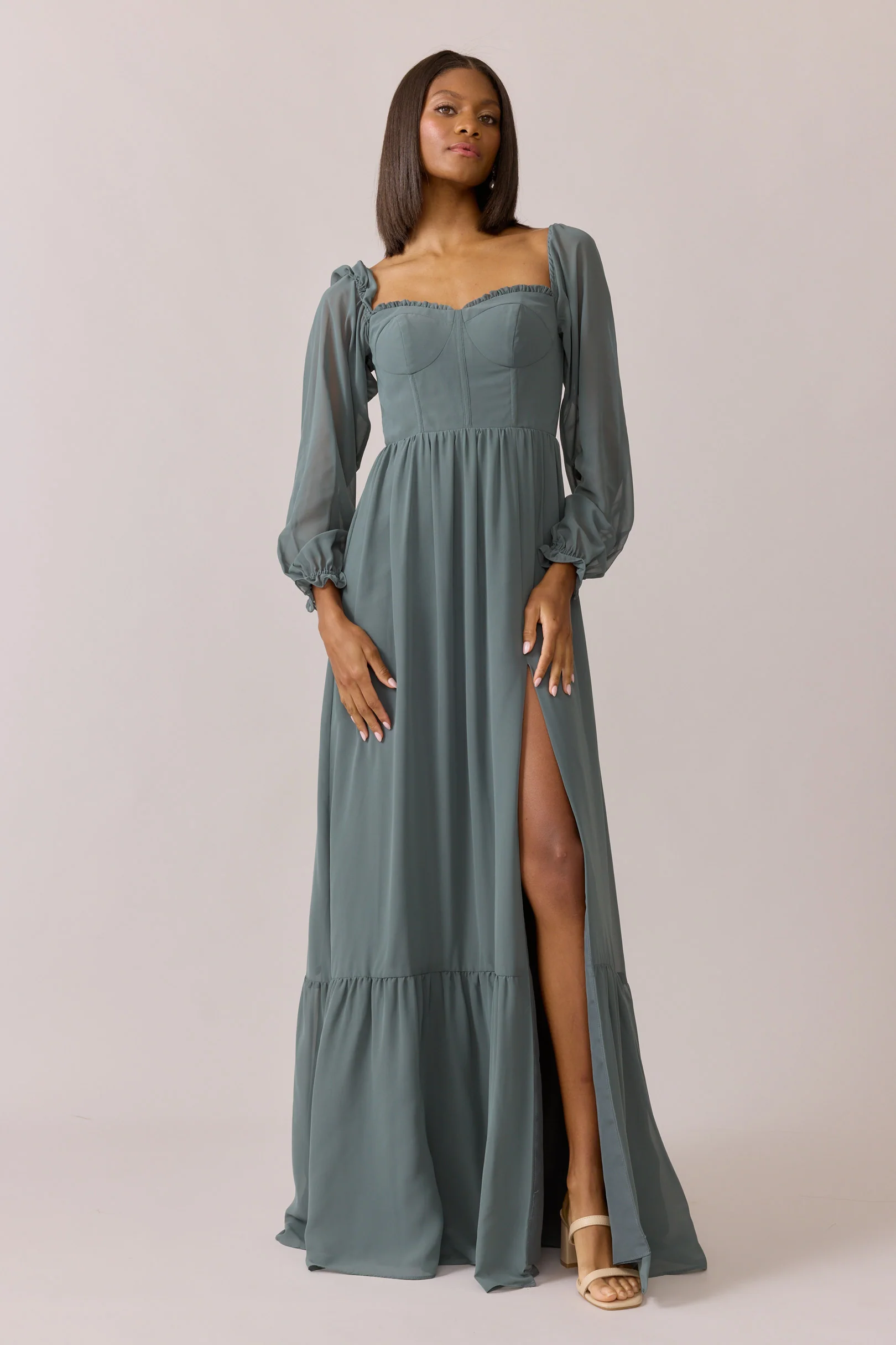 Willa Chiffon Dress | Made To Order - Image 72
