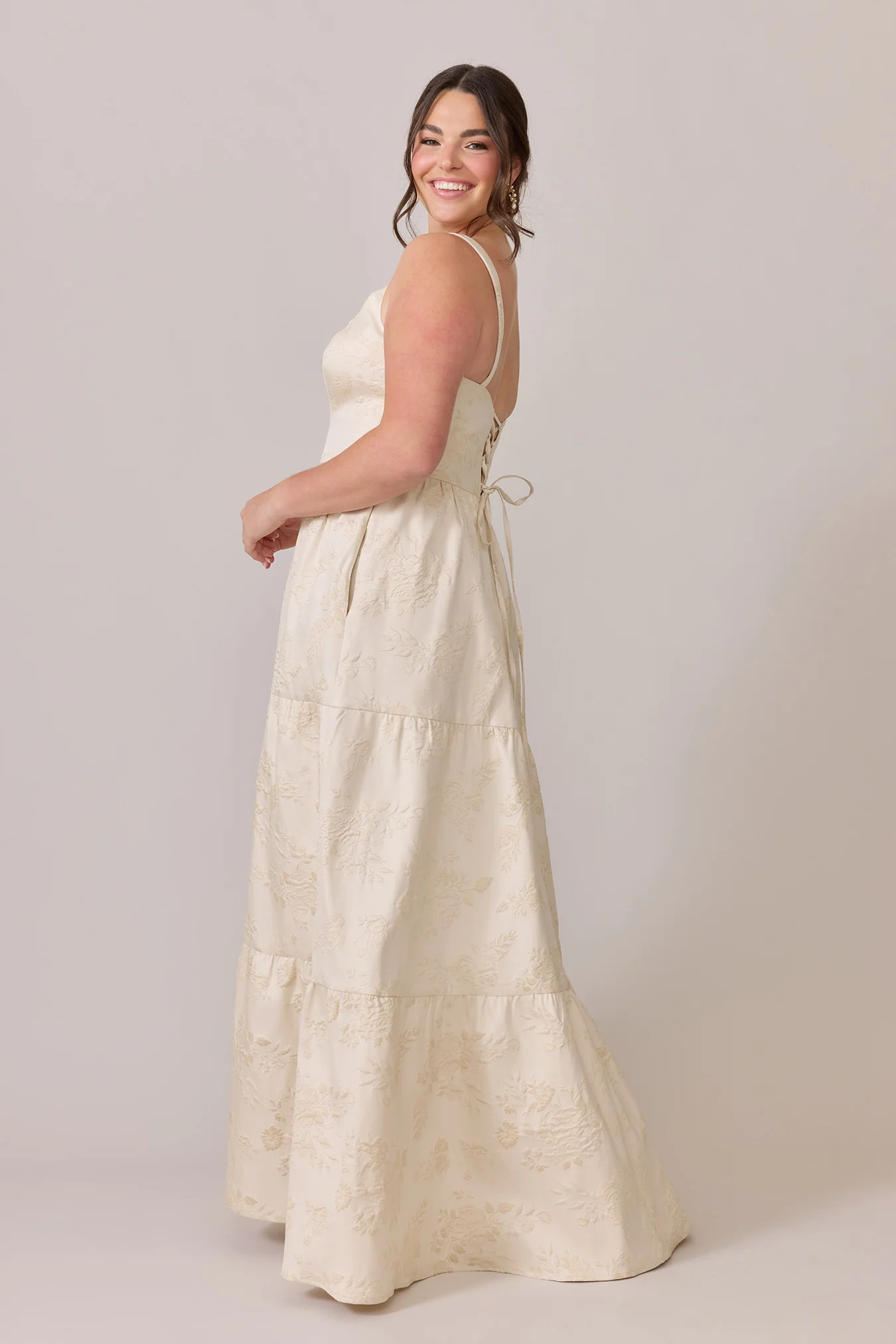 Winslet Jacquard Dress | Made To Order - Image 16